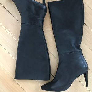 Karl Lagerfeld high heel boots